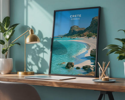 Crete Poster - WanderWall