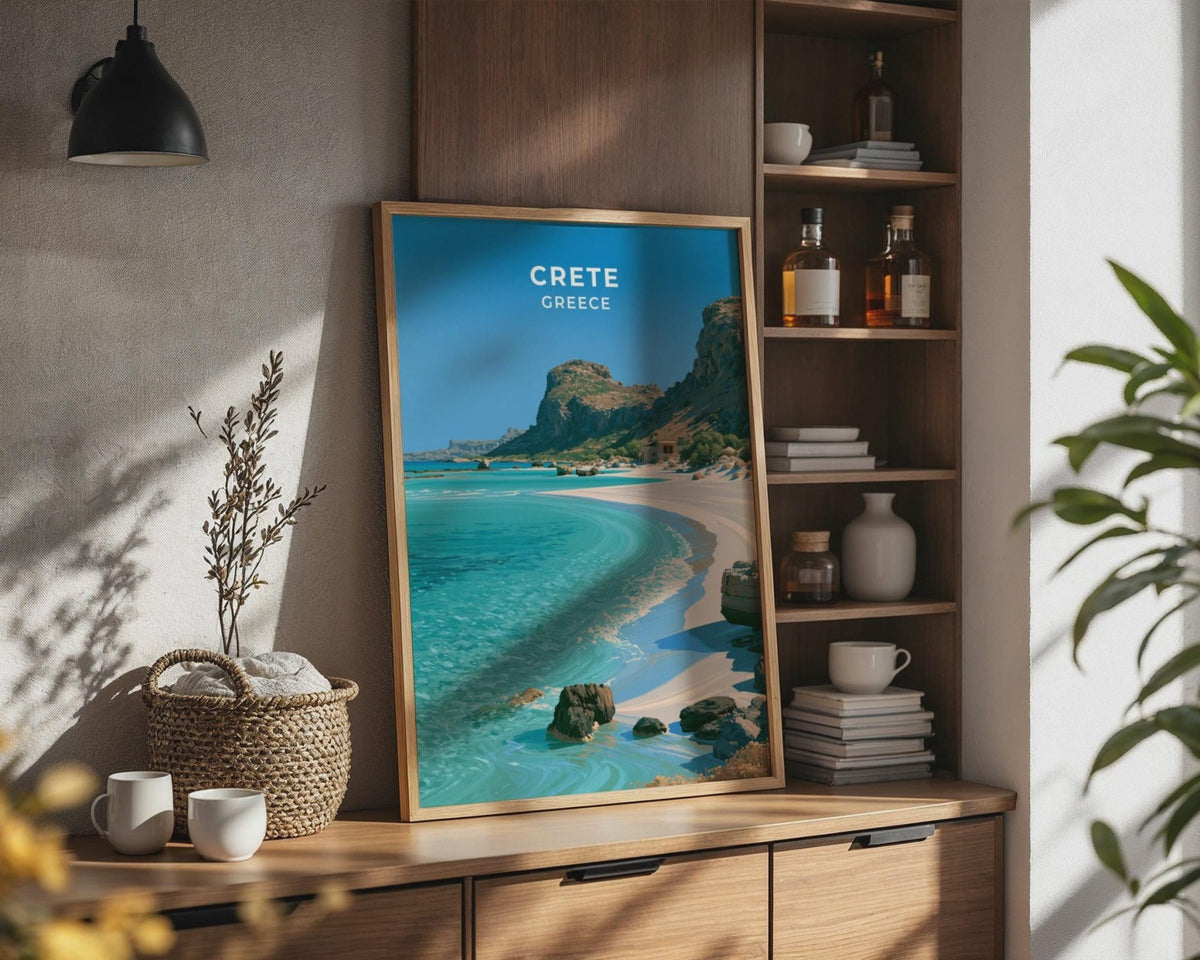 Crete Poster - WanderWall
