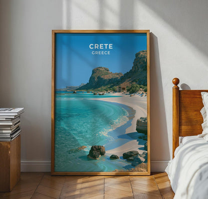 Crete Poster - WanderWall