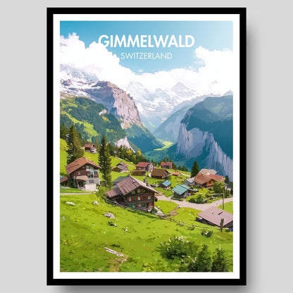 Gimmelwald Poster