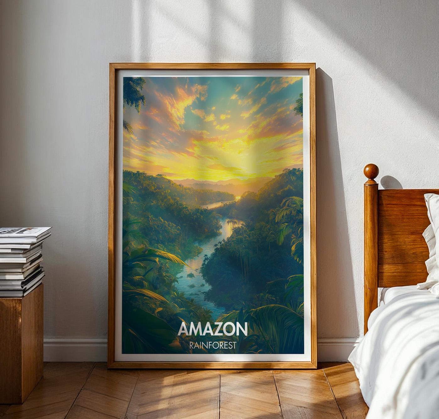 Amazon Rainforest Poster