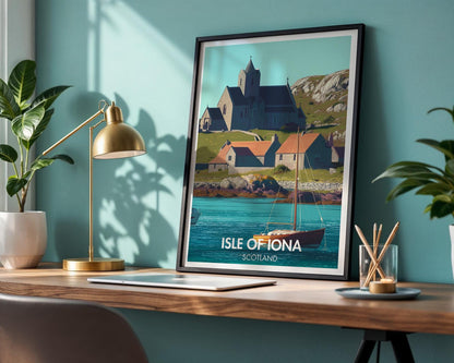 Isle Of Iona Poster