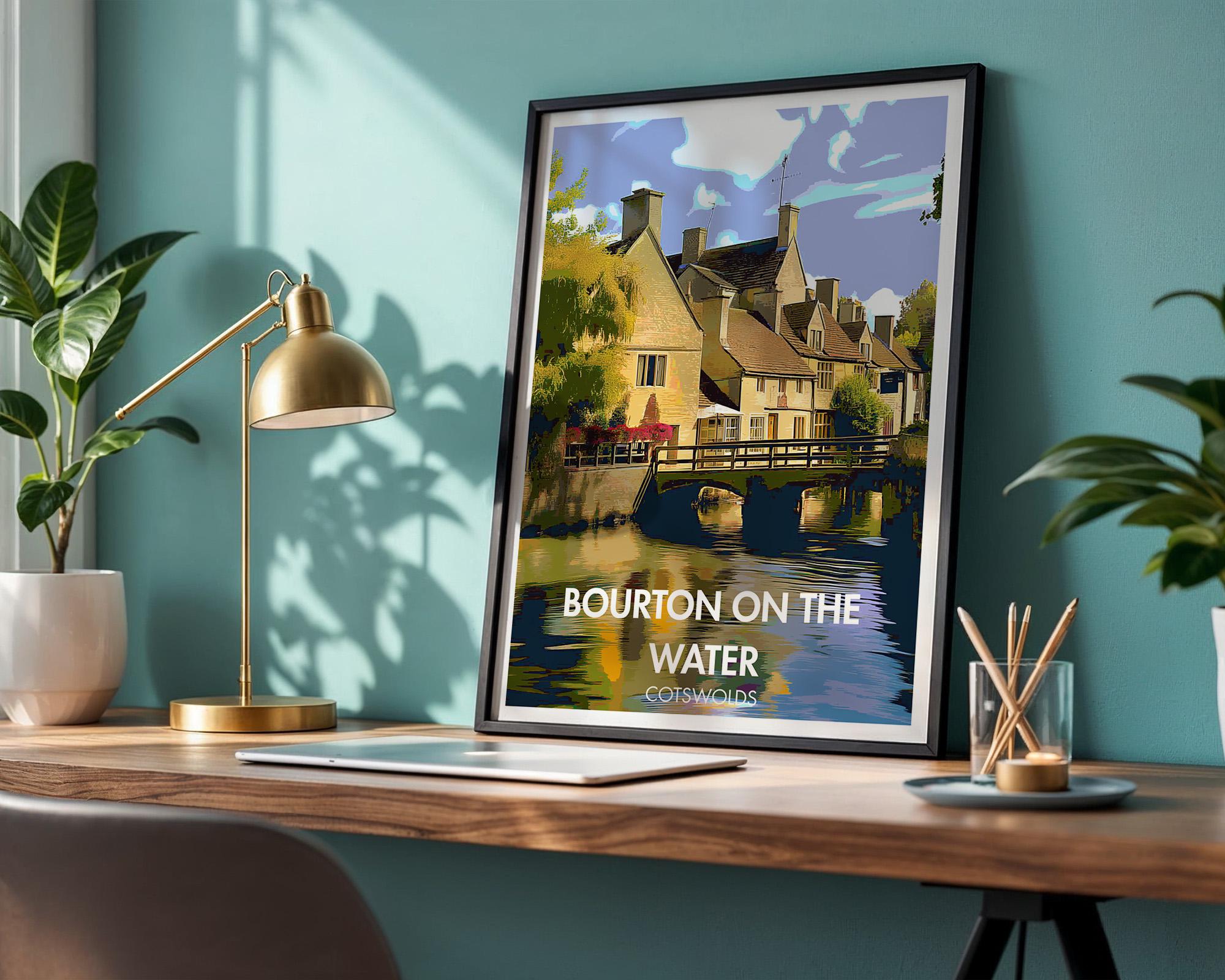 Bourton-On-The-Water Poster