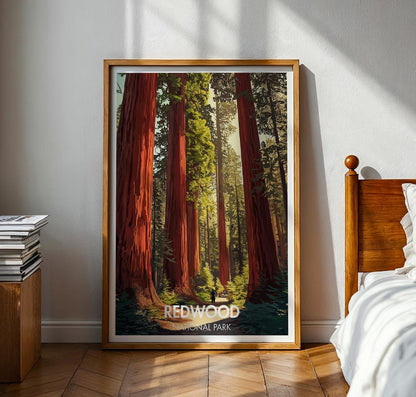 Redwood National Park Poster