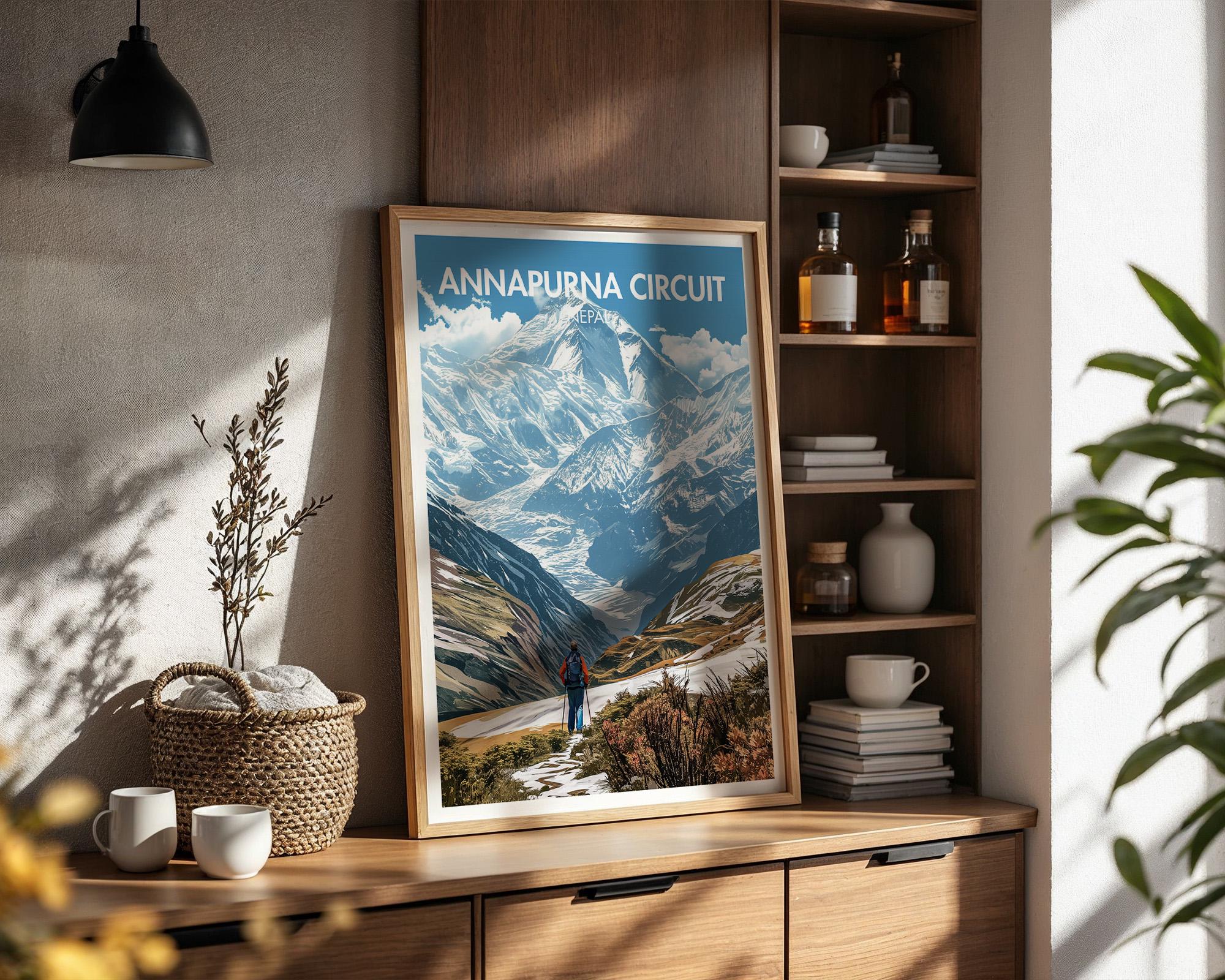 Annapurna Circuit Poster