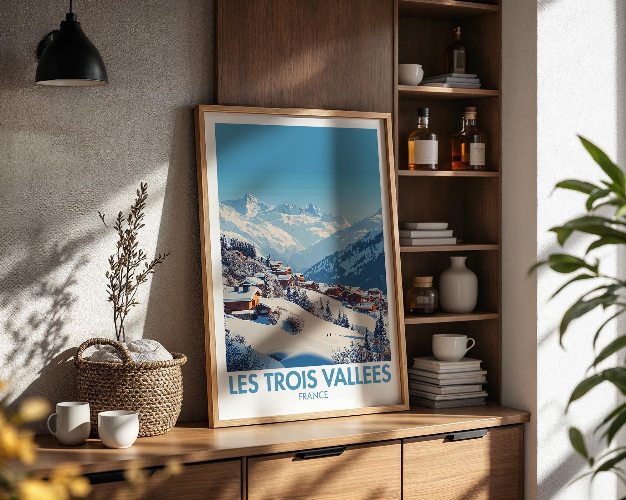 Les Trois Vallees Poster