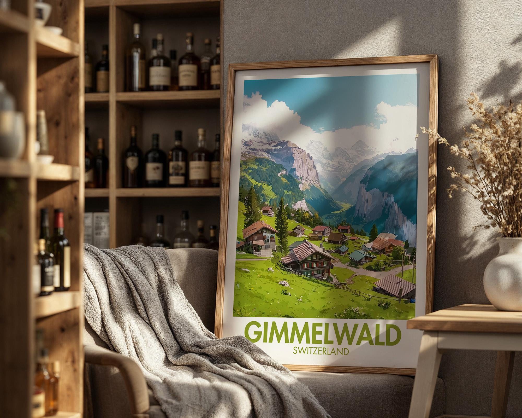 Gimmelwald Poster
