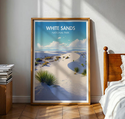 White Sands National Park Poster