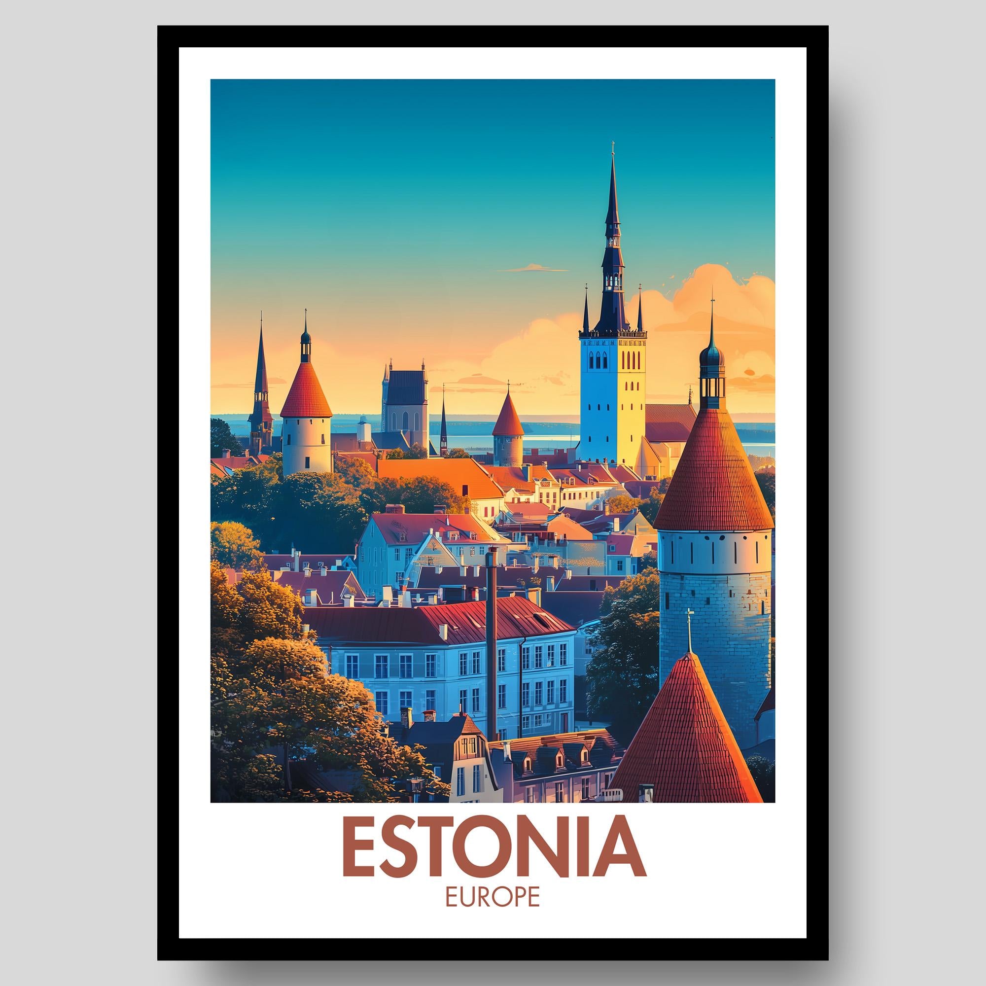 Estonia Poster