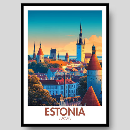 Estonia Poster