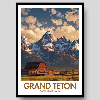 Grand Teton National Park Poster