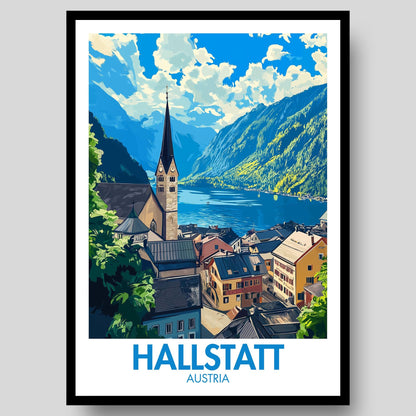 Hallstatt Poster