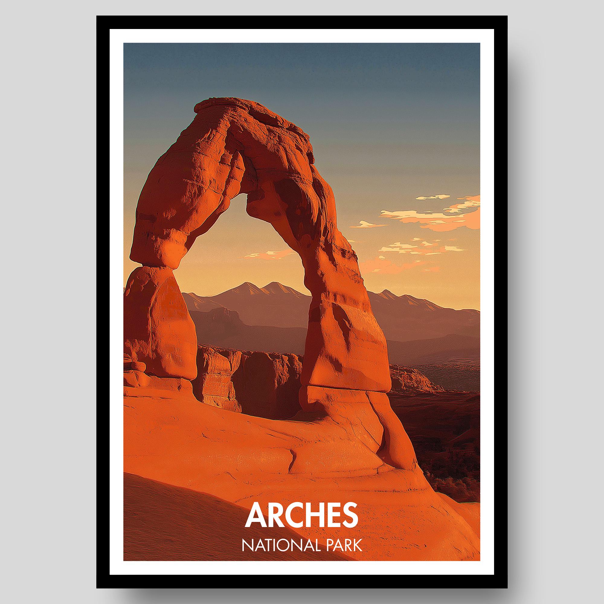 Arches National Park Poster