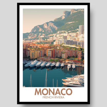 Monaco Poster