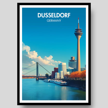 Dusseldorf Poster