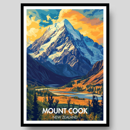 Mount Cook Poster