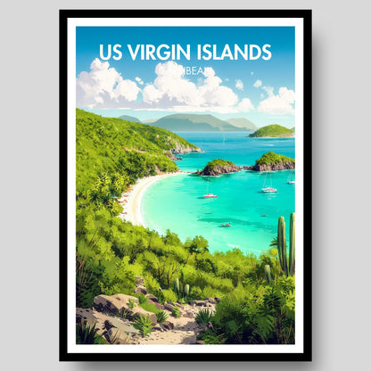 US Virgin Islands Poster