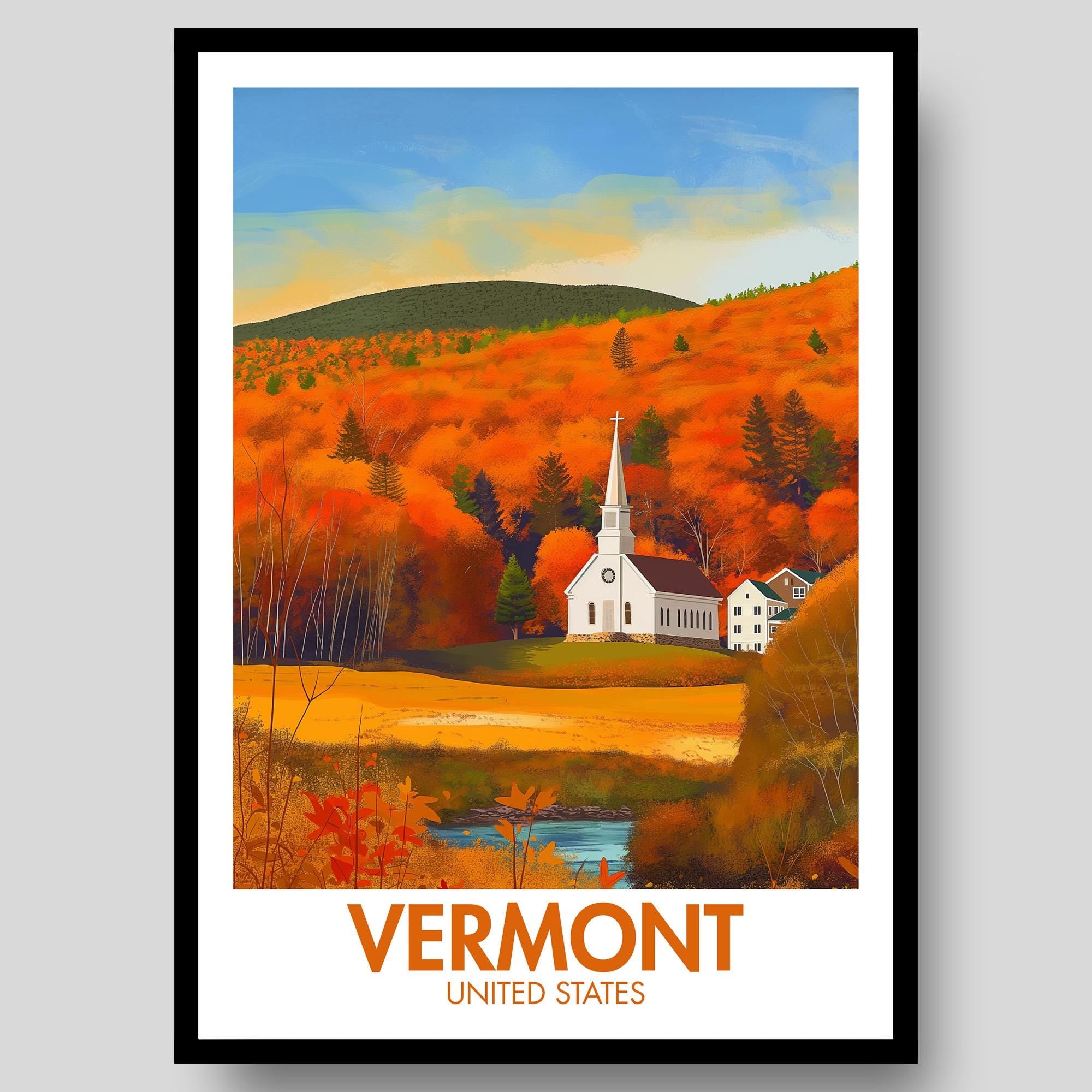 Vermont Poster