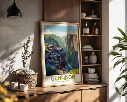 Gunnison National Park Poster