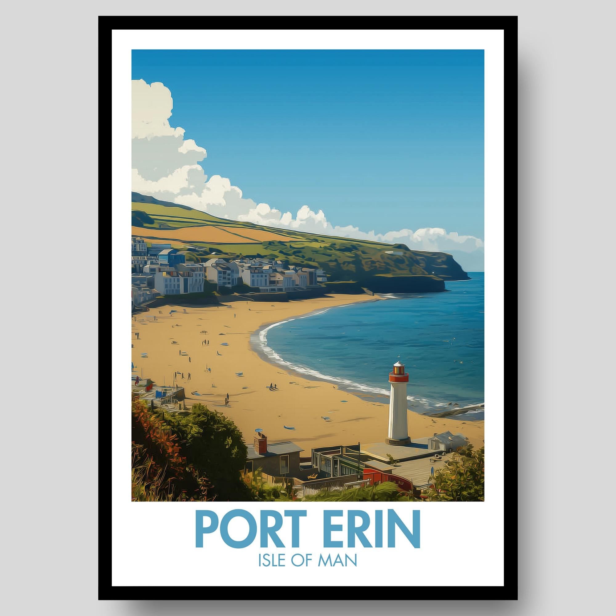 Port Erin Poster