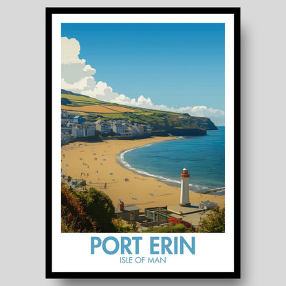 Port Erin Poster