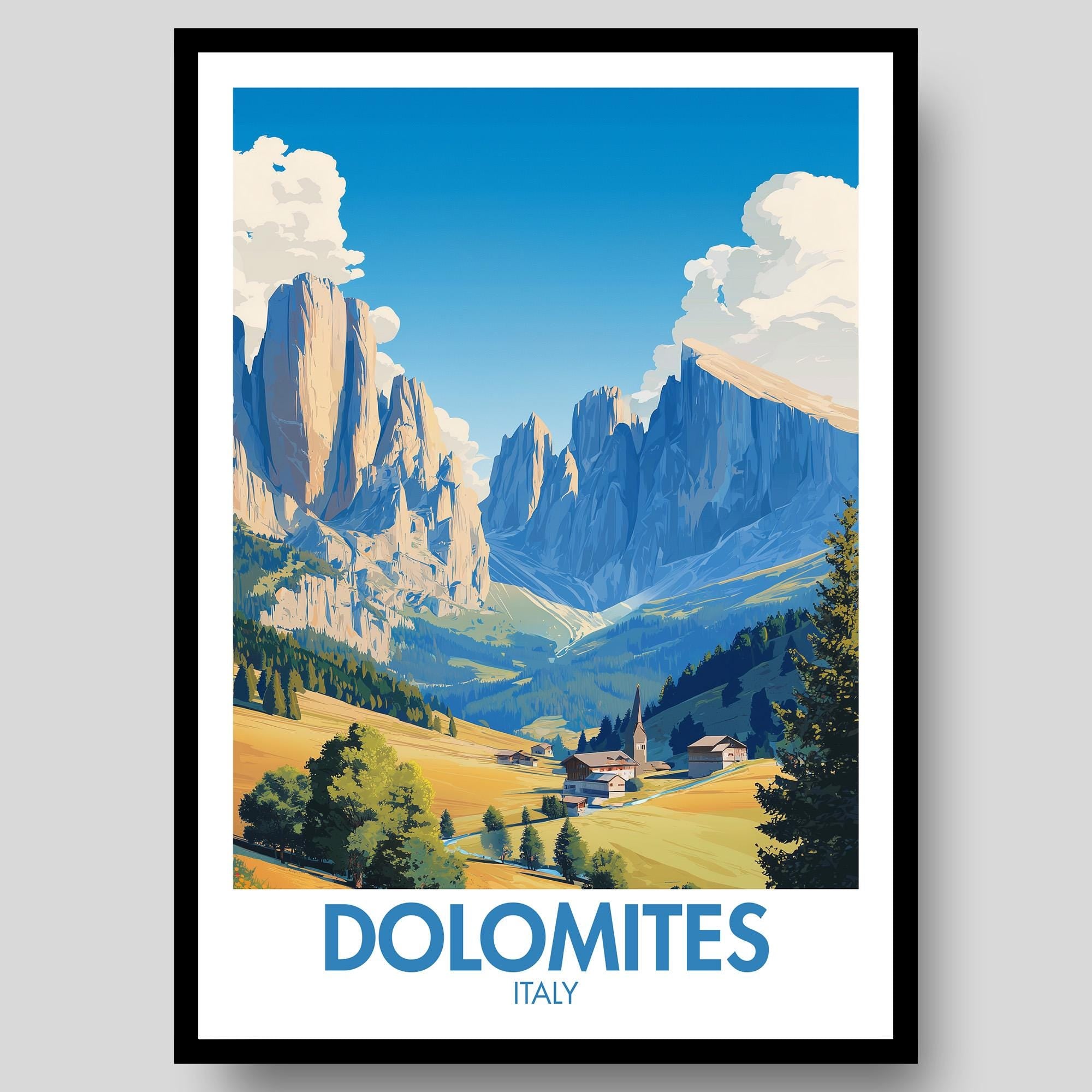Dolomites Poster