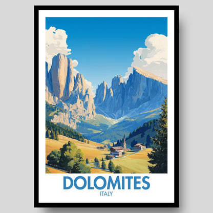 Dolomites Poster