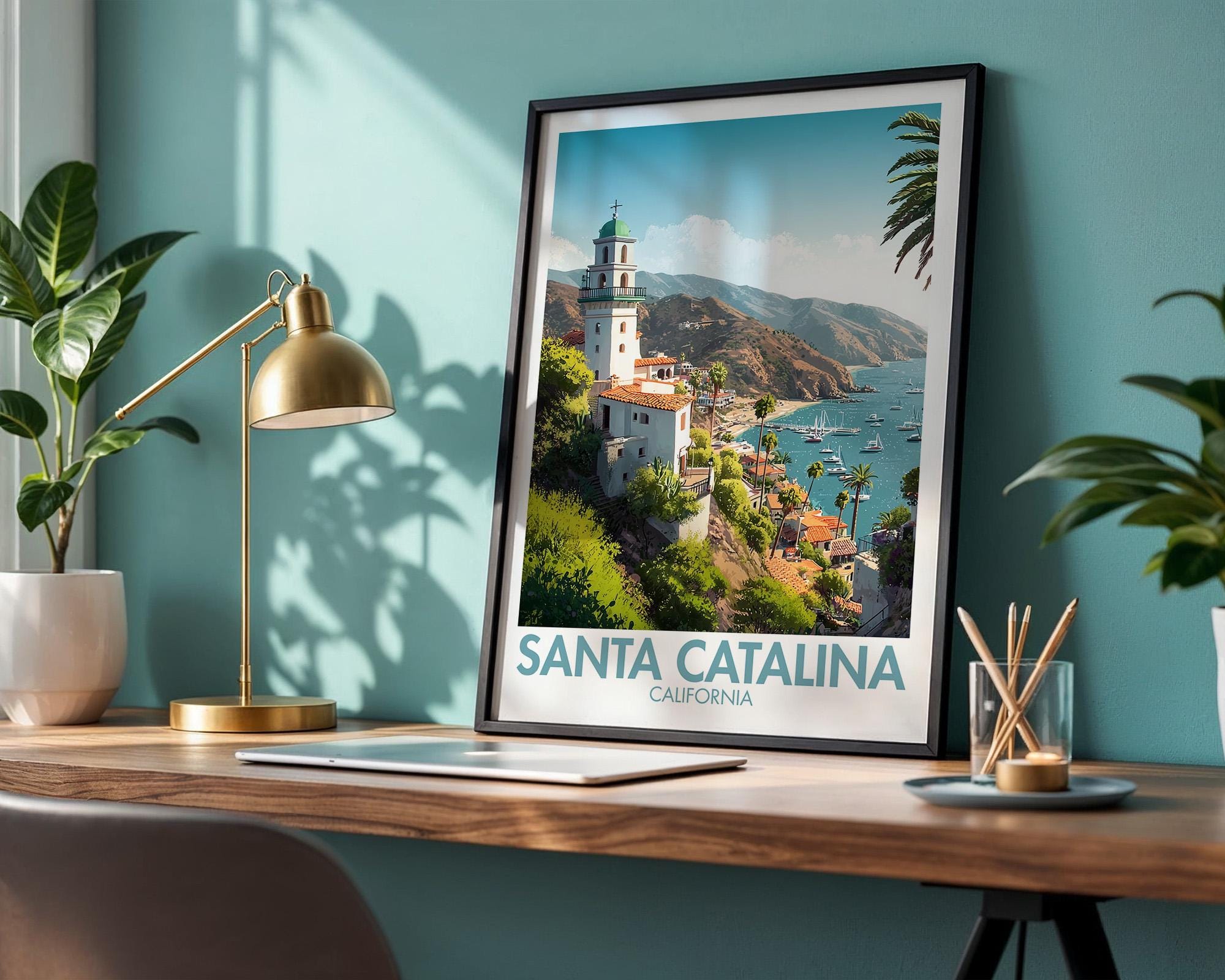 Santa Catalina Poster