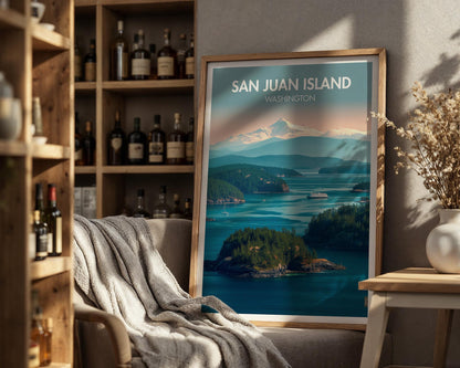 San Juan Island Poster