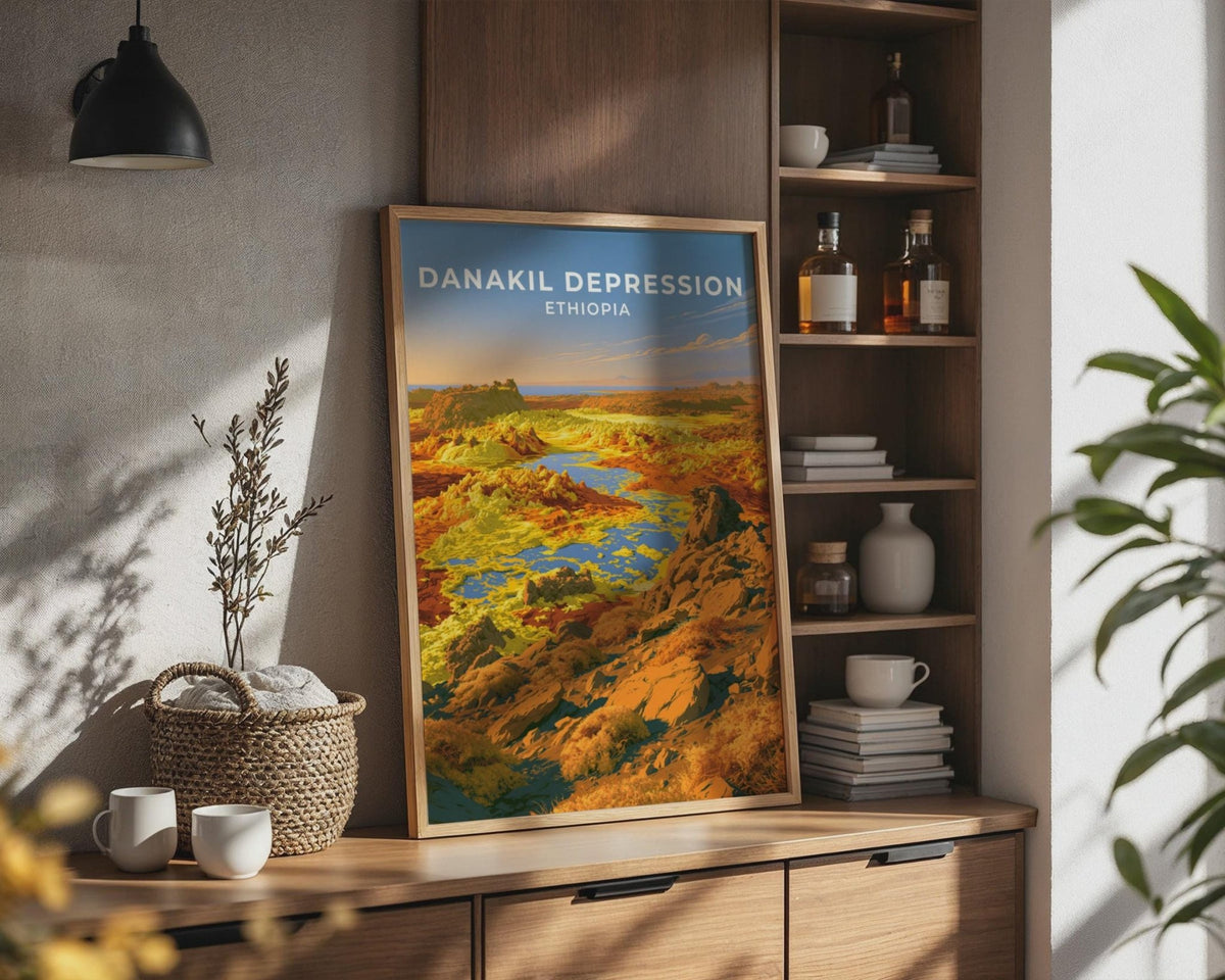 Danakil Depression Poster - WanderWall