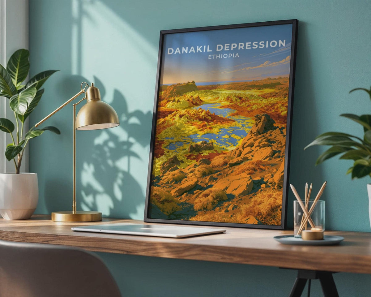 Danakil Depression Poster - WanderWall