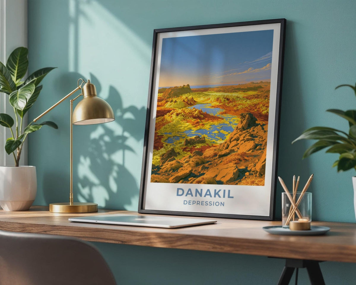Danakil Depression Poster - WanderWall