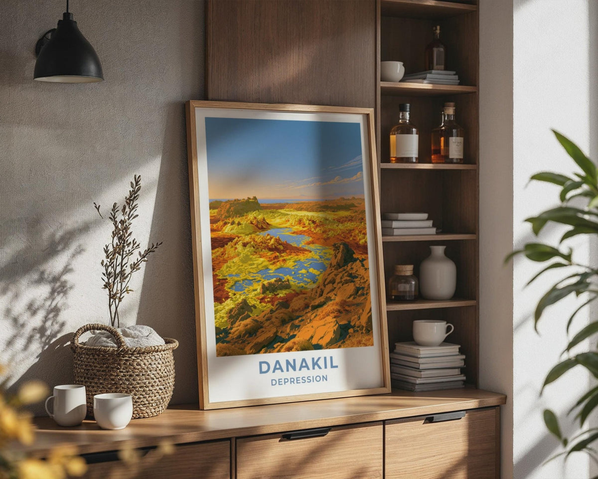 Danakil Depression Poster - WanderWall