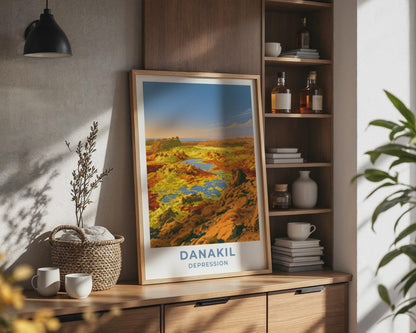 Danakil Depression Poster - WanderWall