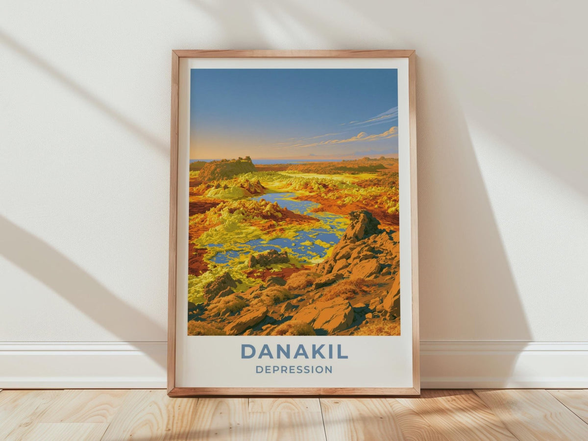Danakil Depression Poster - WanderWall