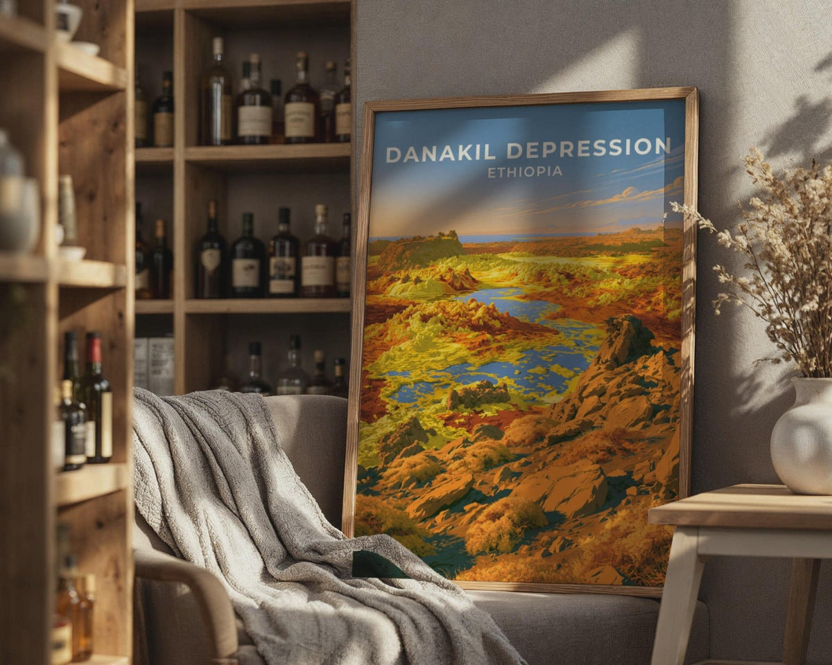 Danakil Depression Poster - WanderWall