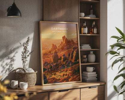Dartmoor Poster - WanderWall
