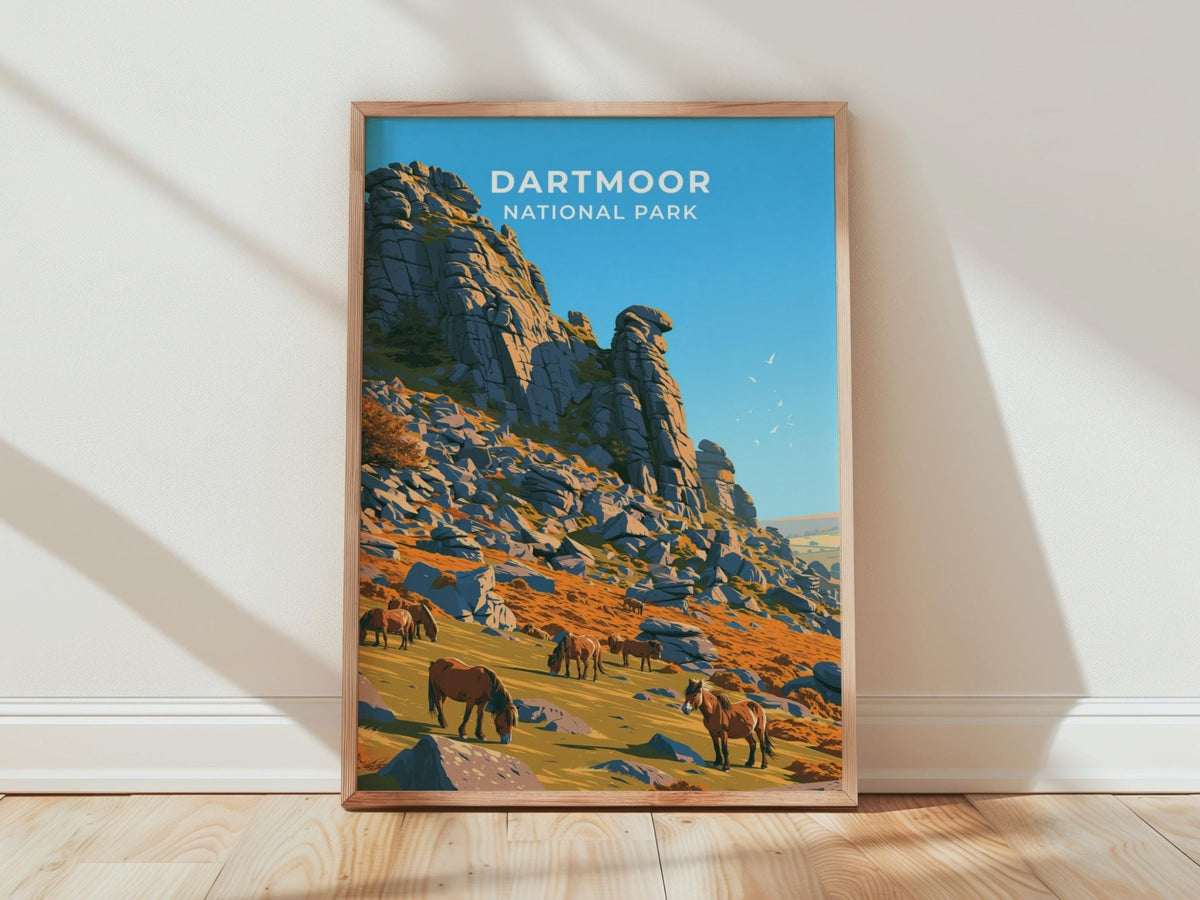 Dartmoor Poster - WanderWall