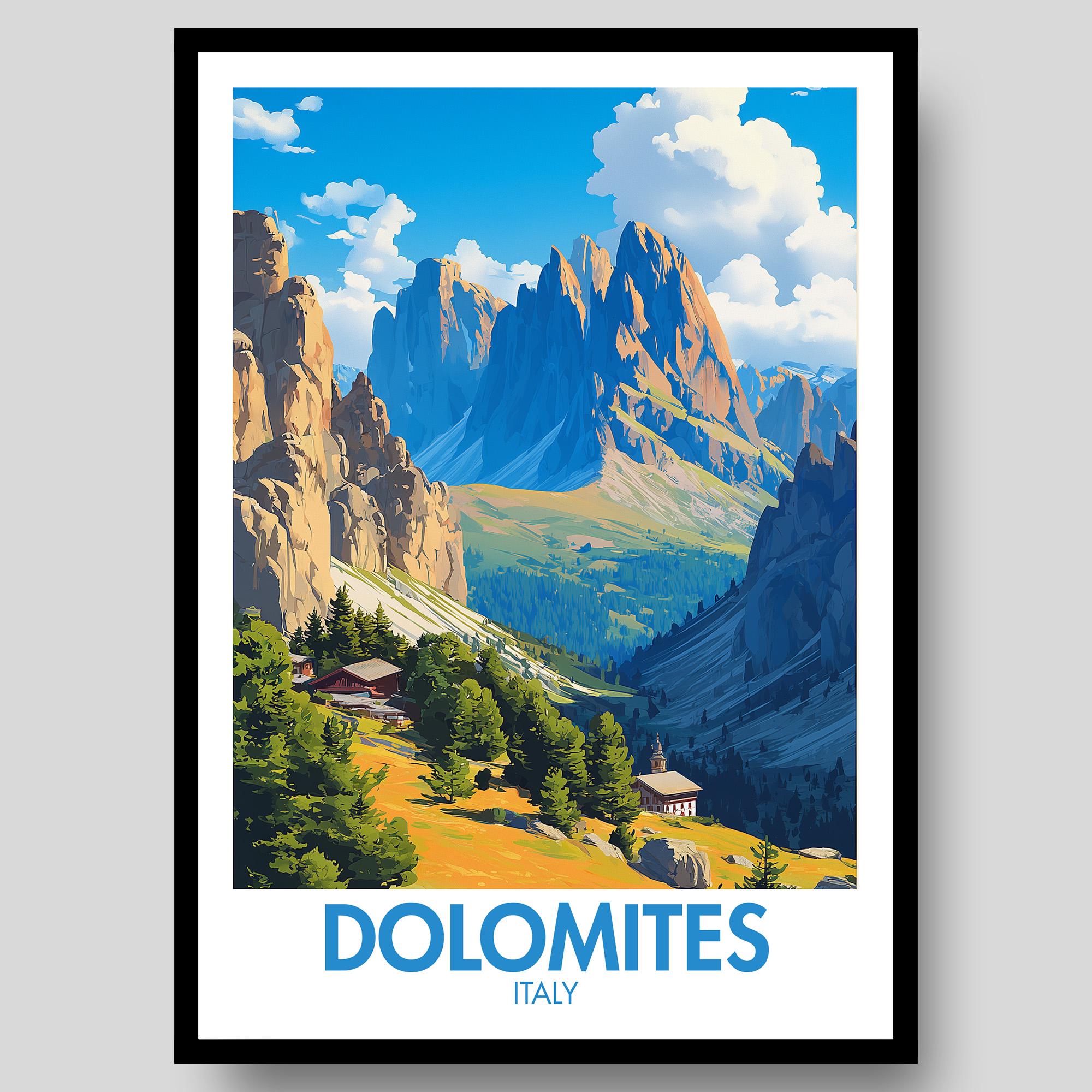 Dolomites Poster