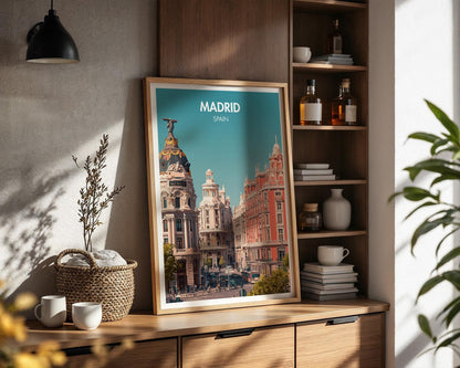 Madrid Poster