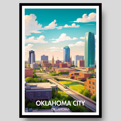 Oklahoma City Poster