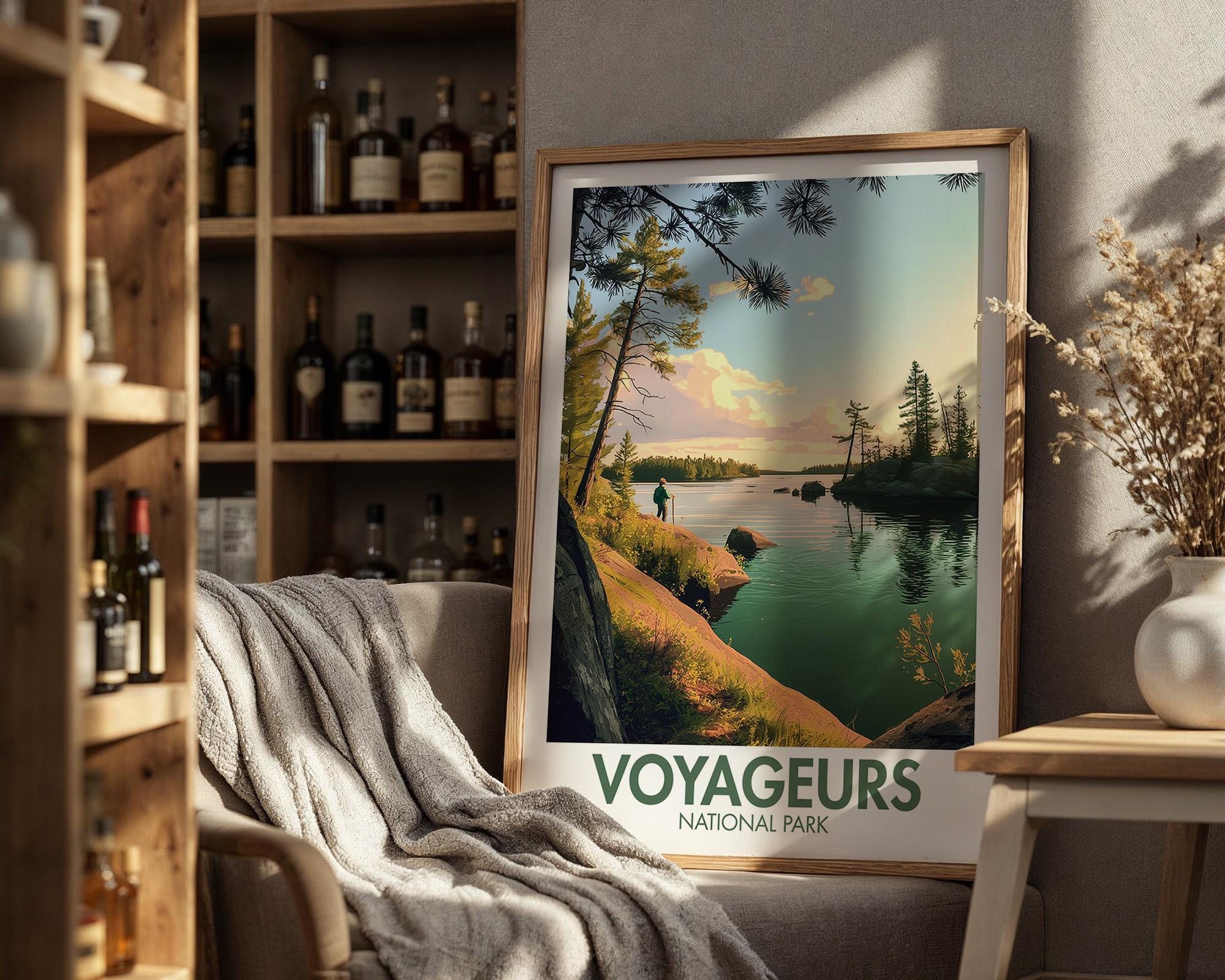 Voyageurs National Park Poster