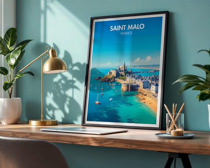 Saint Malo Poster