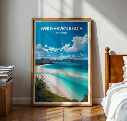 Whitehaven Beach Poster