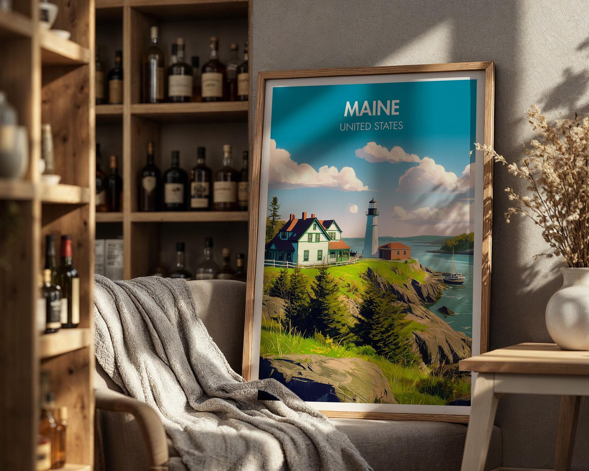 Maine Poster