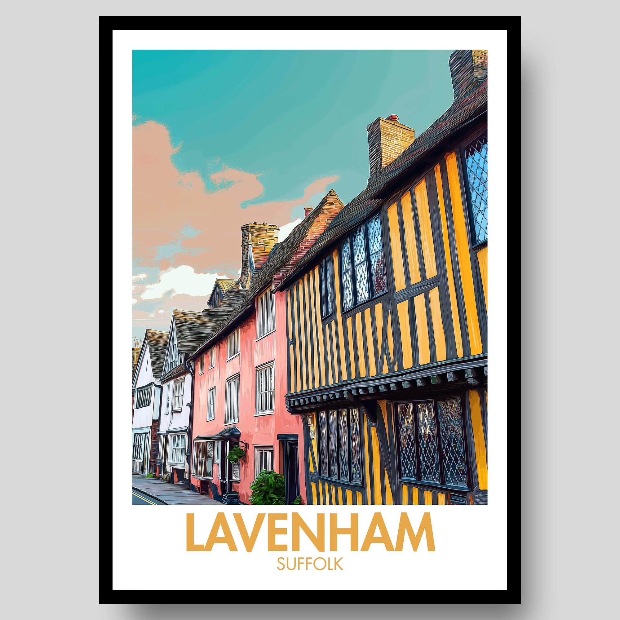 Lavenham Poster