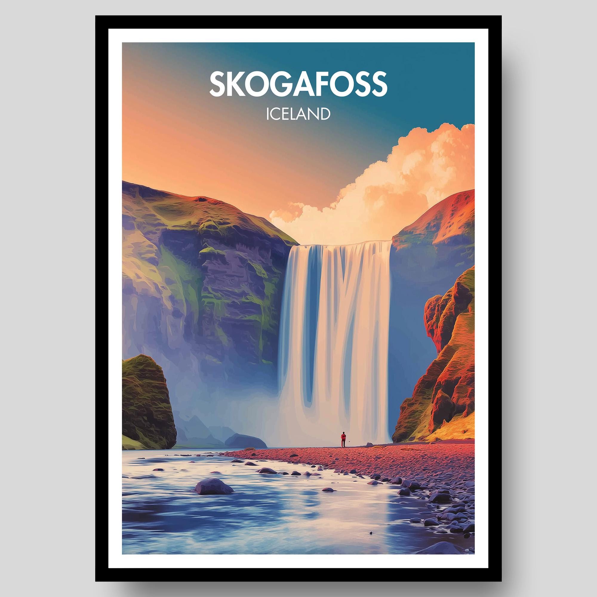 Skogafoss Poster