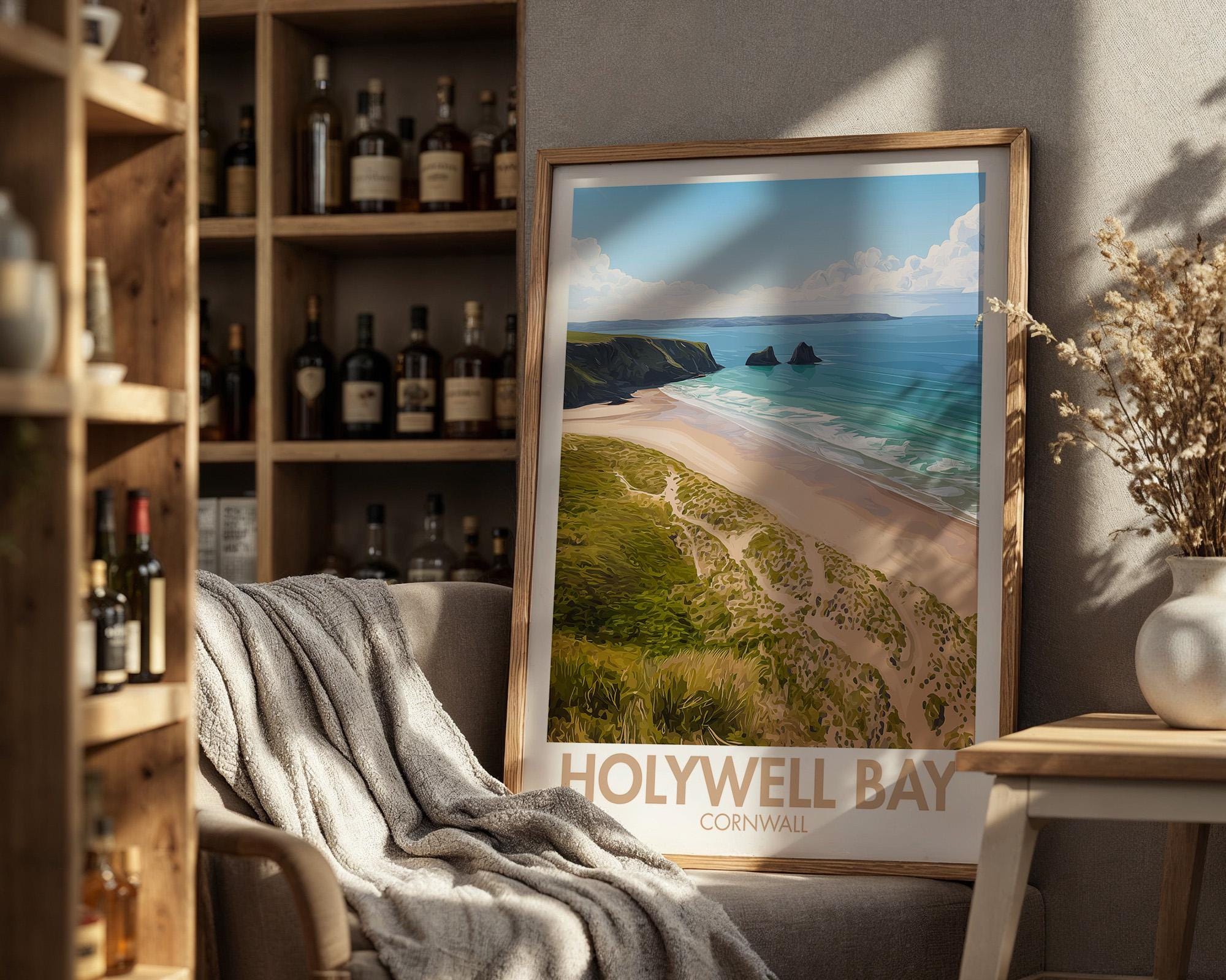 Holywell Bay Poster