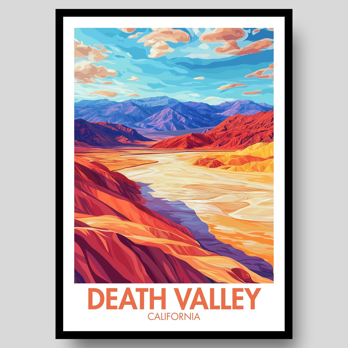 Death Valley Poster - WanderWall