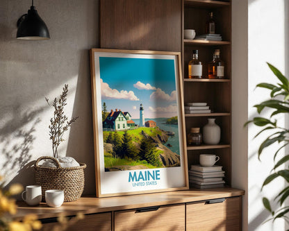 Maine Poster